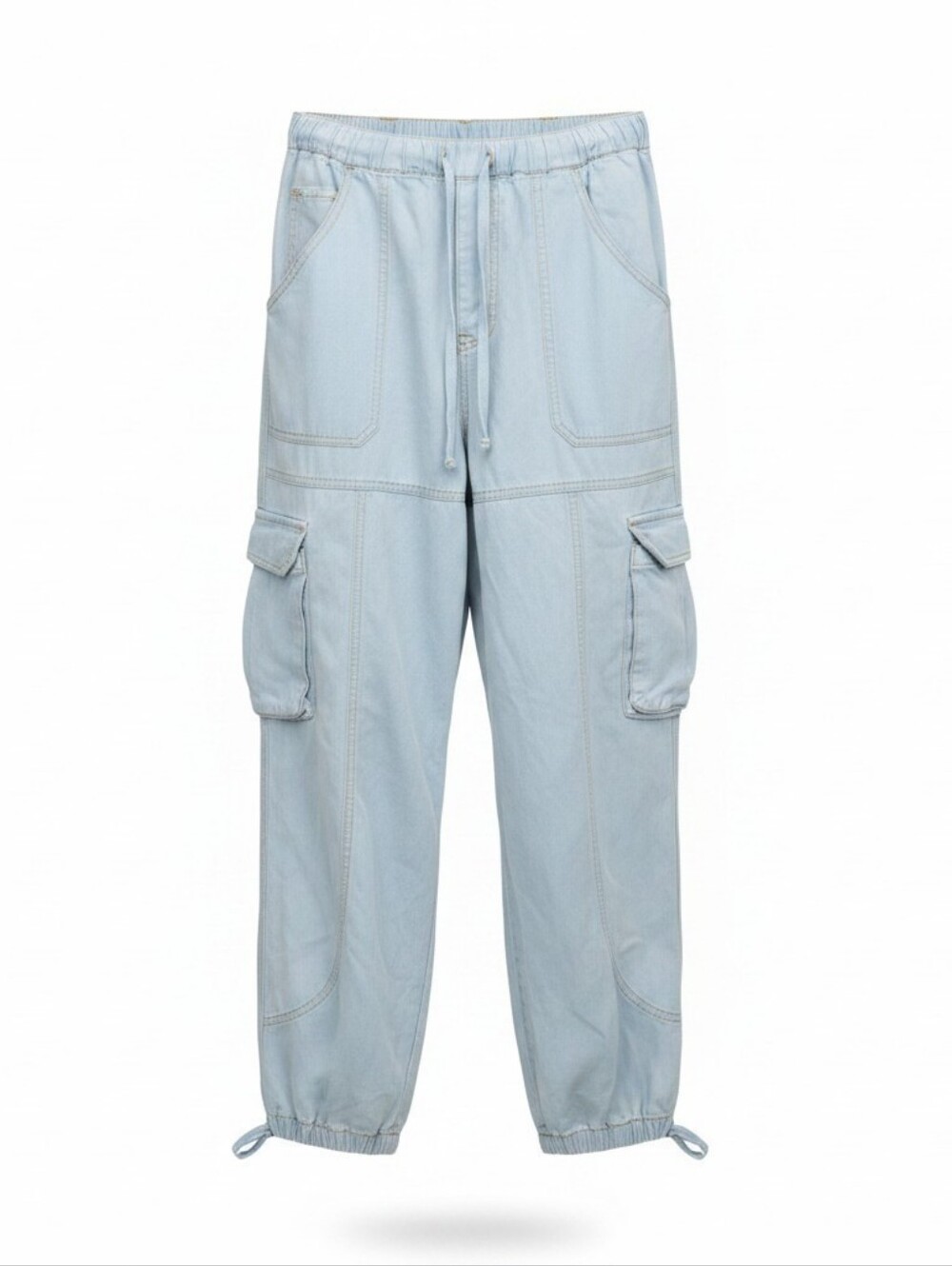 Altar'd State Light Blue Cargo Jogger Pants